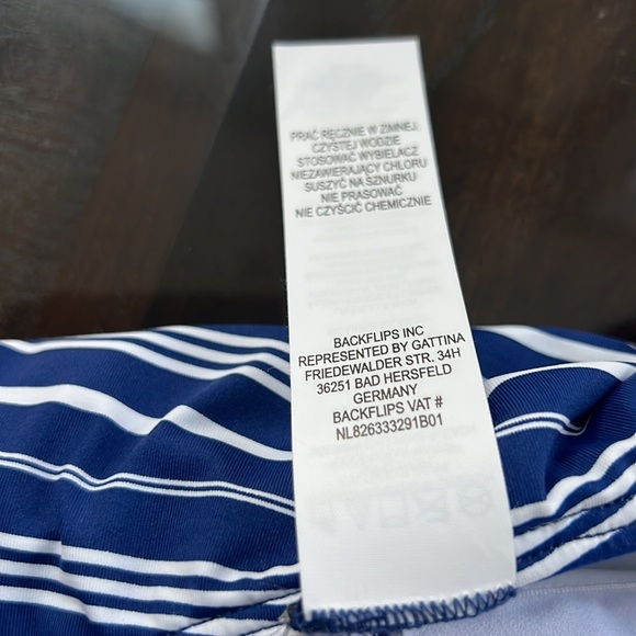 LAUREN RALPH LAUREN STRIPED ONE SHOULDER
ONE PIECE SWIMWEAR. - Picture 11 of 16